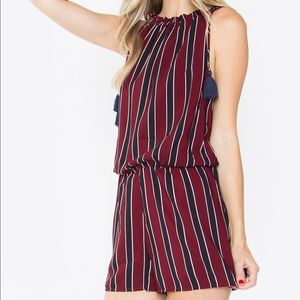 Stripe Romper